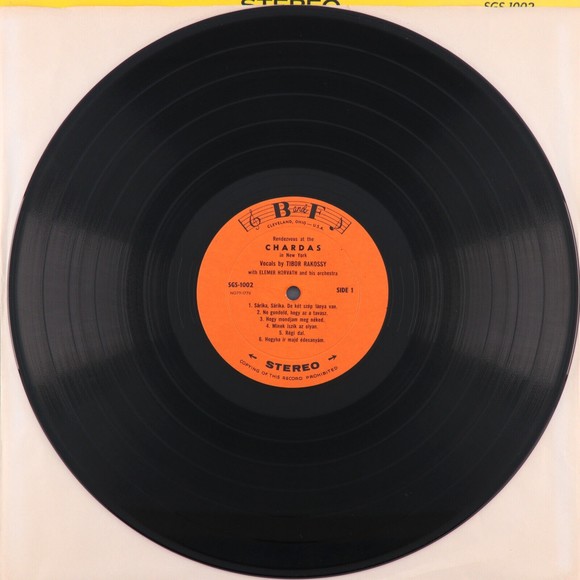 Tibor Rakossy - Rendezvous At The Chardas -Gypsy Orchestra- 12" Vinyl LP SG-1002 - Picture 4 of 8